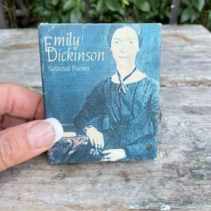 Emily Dickinson selected poems miniature book vintage